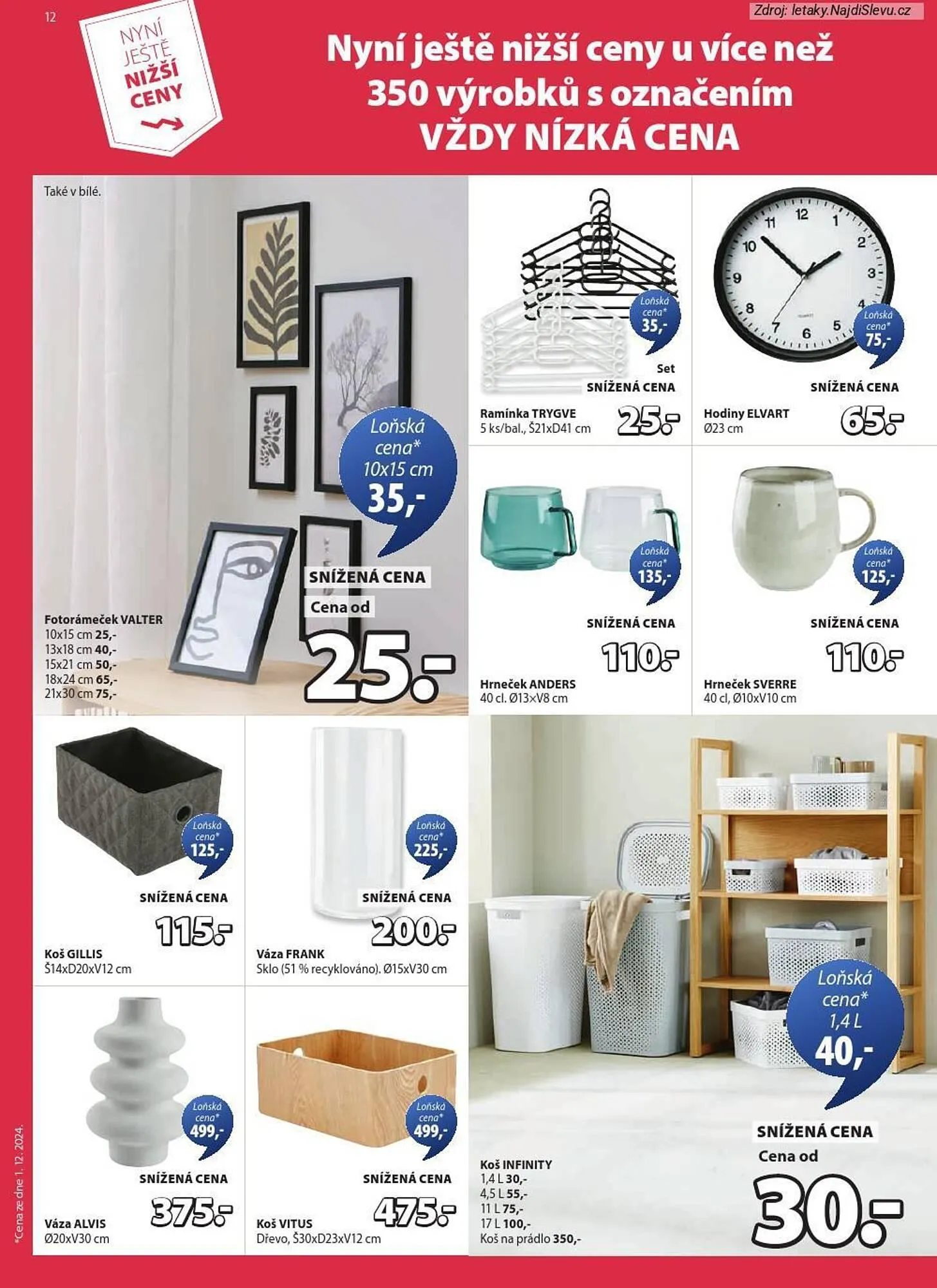 JYSK leták - 8. prosince 24. prosince 2025 - Page 12