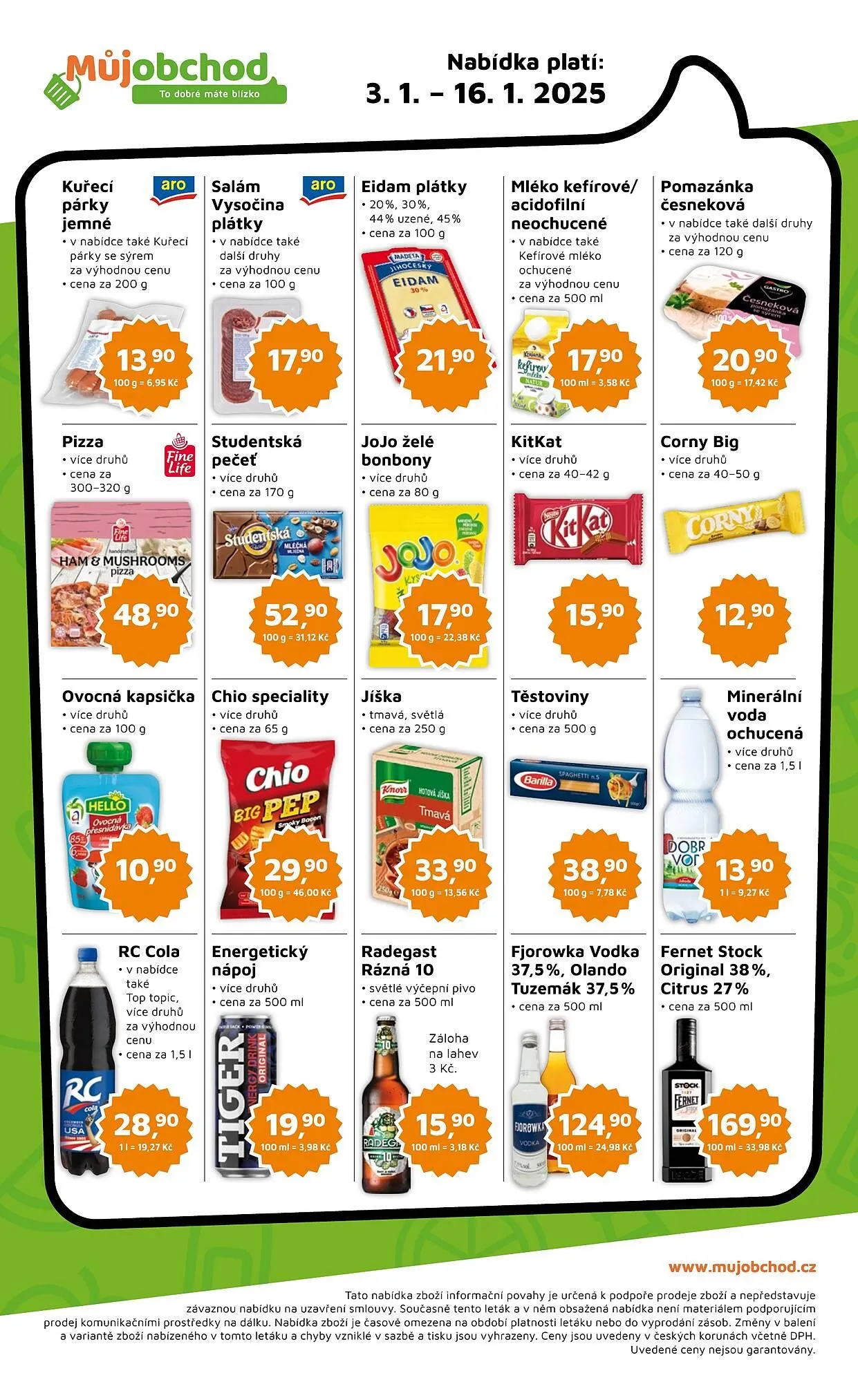 Můjobchod leták - 3. ledna 16. ledna 2025 - Page 2