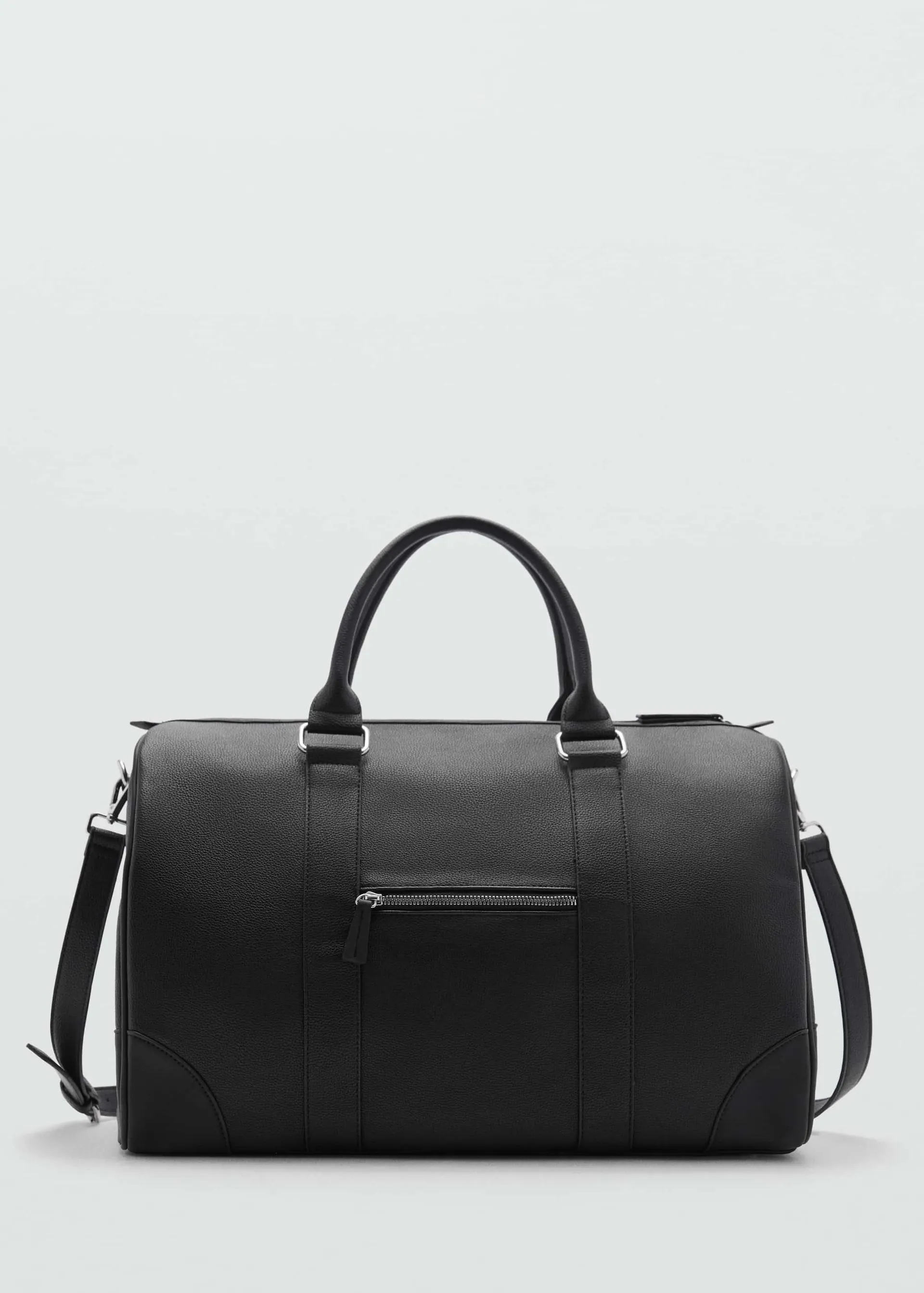 Oblázková kabelka bowling z imitace kůže