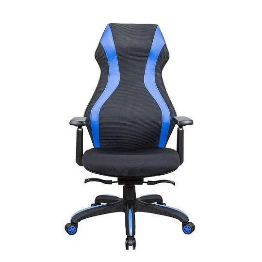 FERRARI 2 kancelářské křeslo, černá/modrá