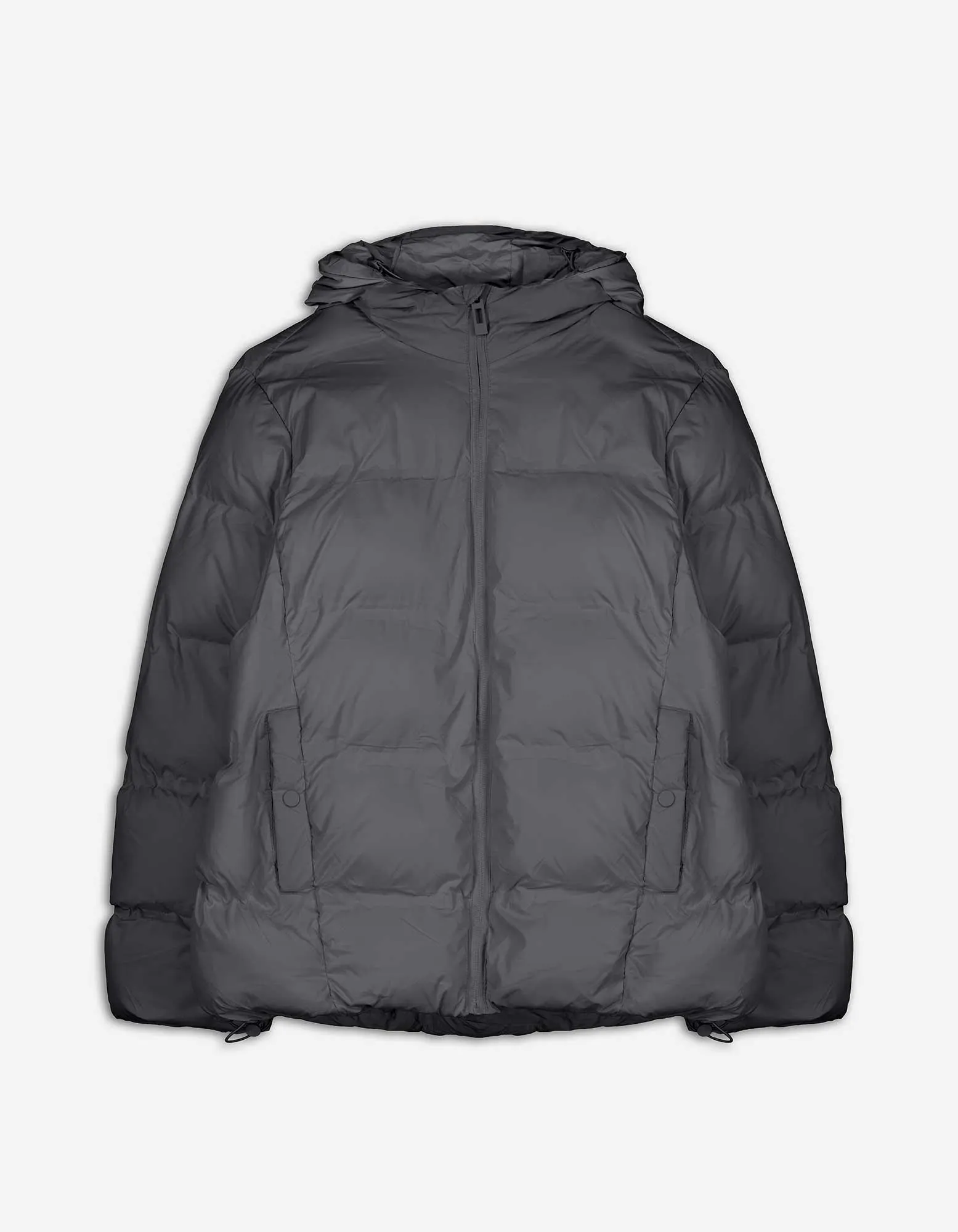 Gewatteerde jas - Waterafstotend - donkergrijs