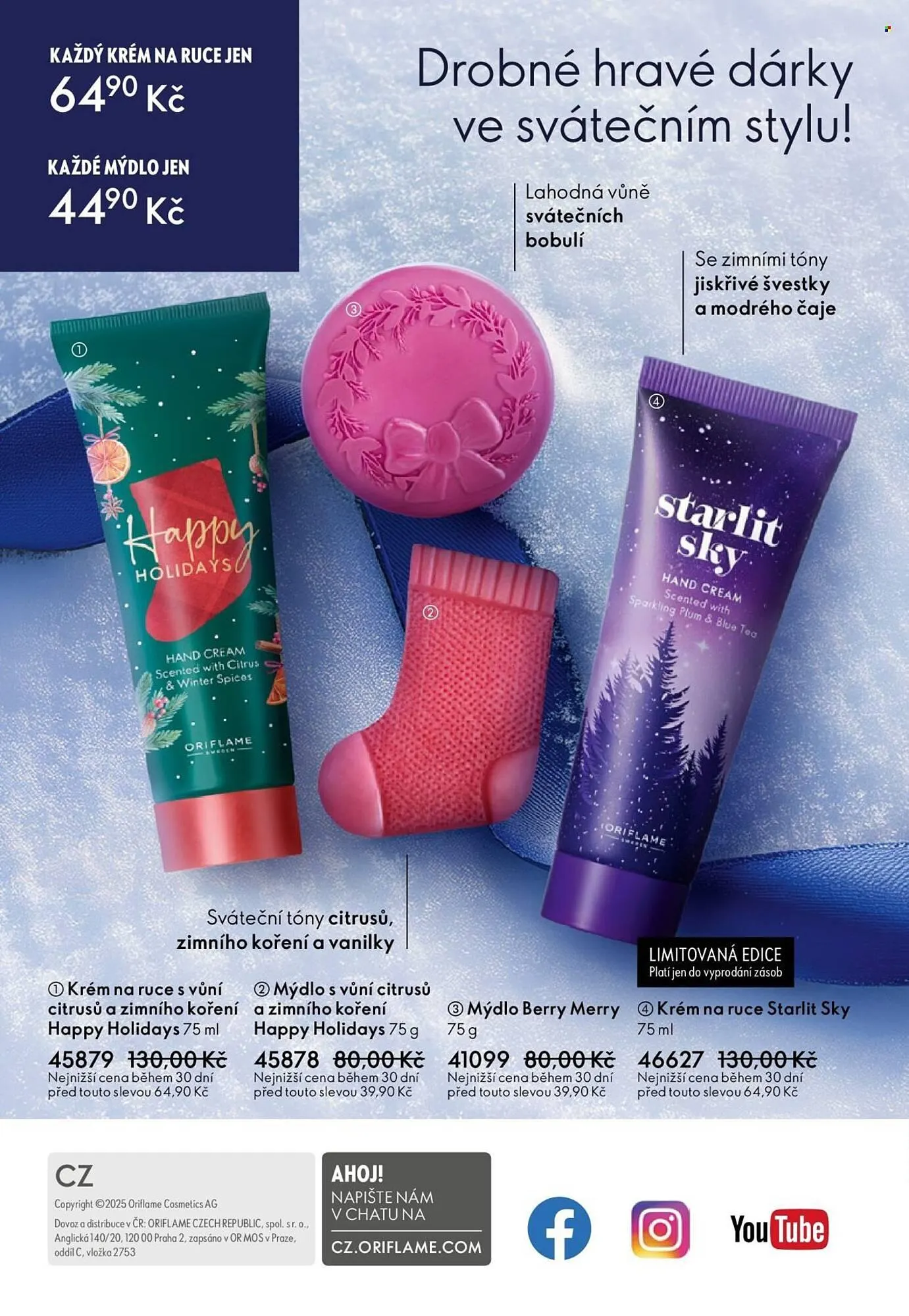 Oriflame leták - 3. prosince 29. prosince 2025 - Page 164