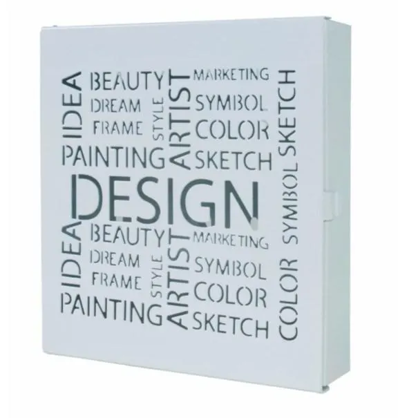 Skříňka na klíče POLOS bílá