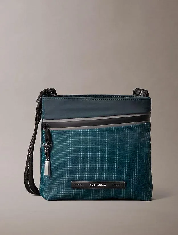 Striped Utility Zip Flat Pack