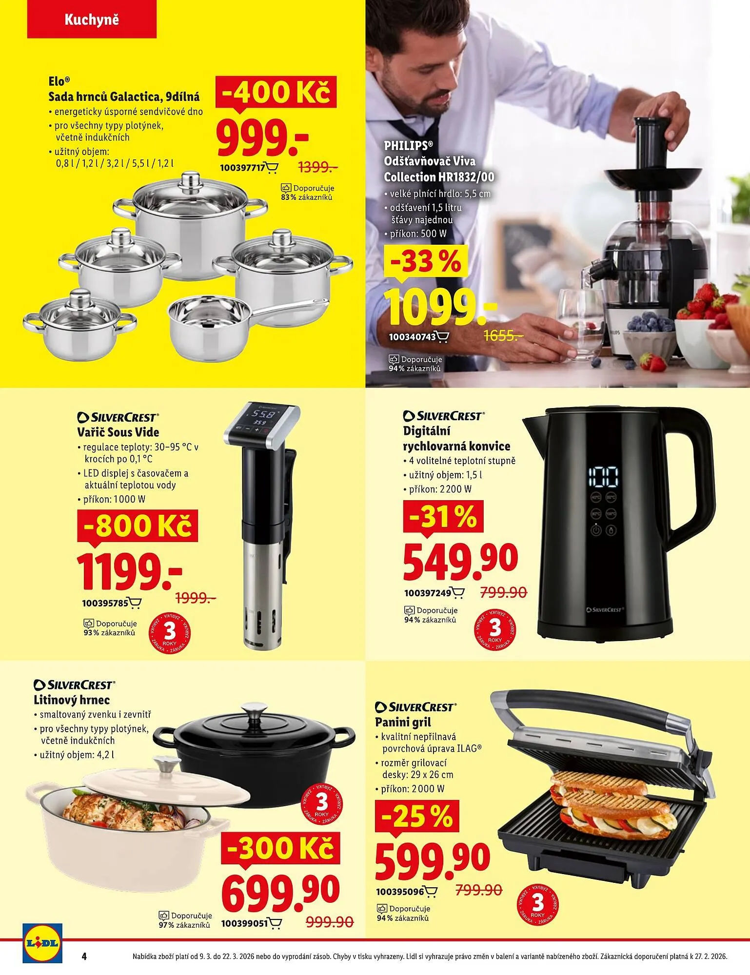 Lidl leták - 9. března 22. března 2026 - Page 4