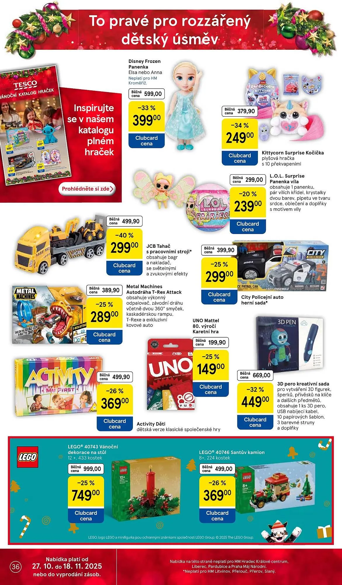 Tesco leták - 5. listopadu 11. listopadu 2025 - Page 36