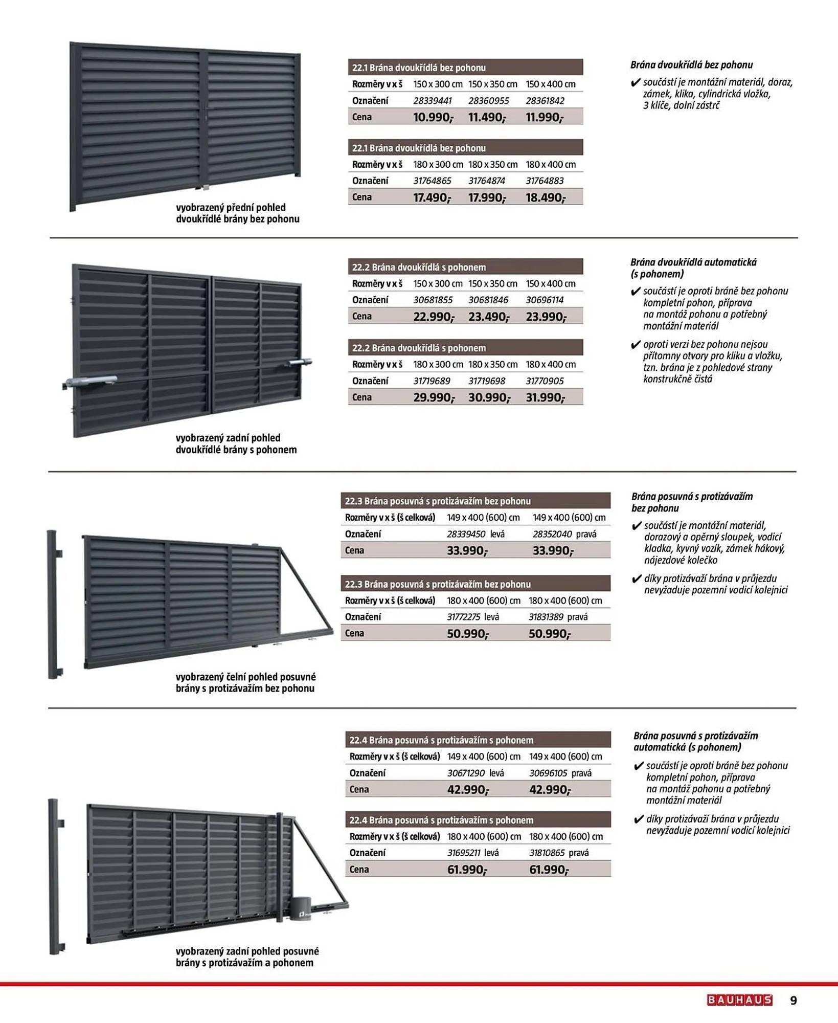 Bauhaus leták - 7. března 31. října 2026 - Page 9