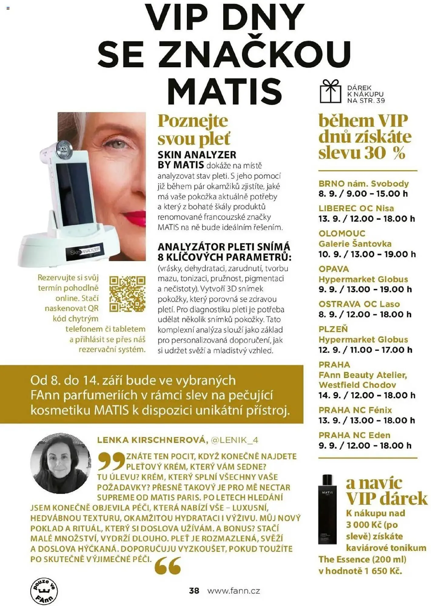 Fann Parfumerie leták - 1. září 30. listopadu 2025 - Page 38