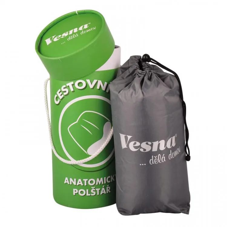 Cestovní anatomický polštář 40x25x10 cm