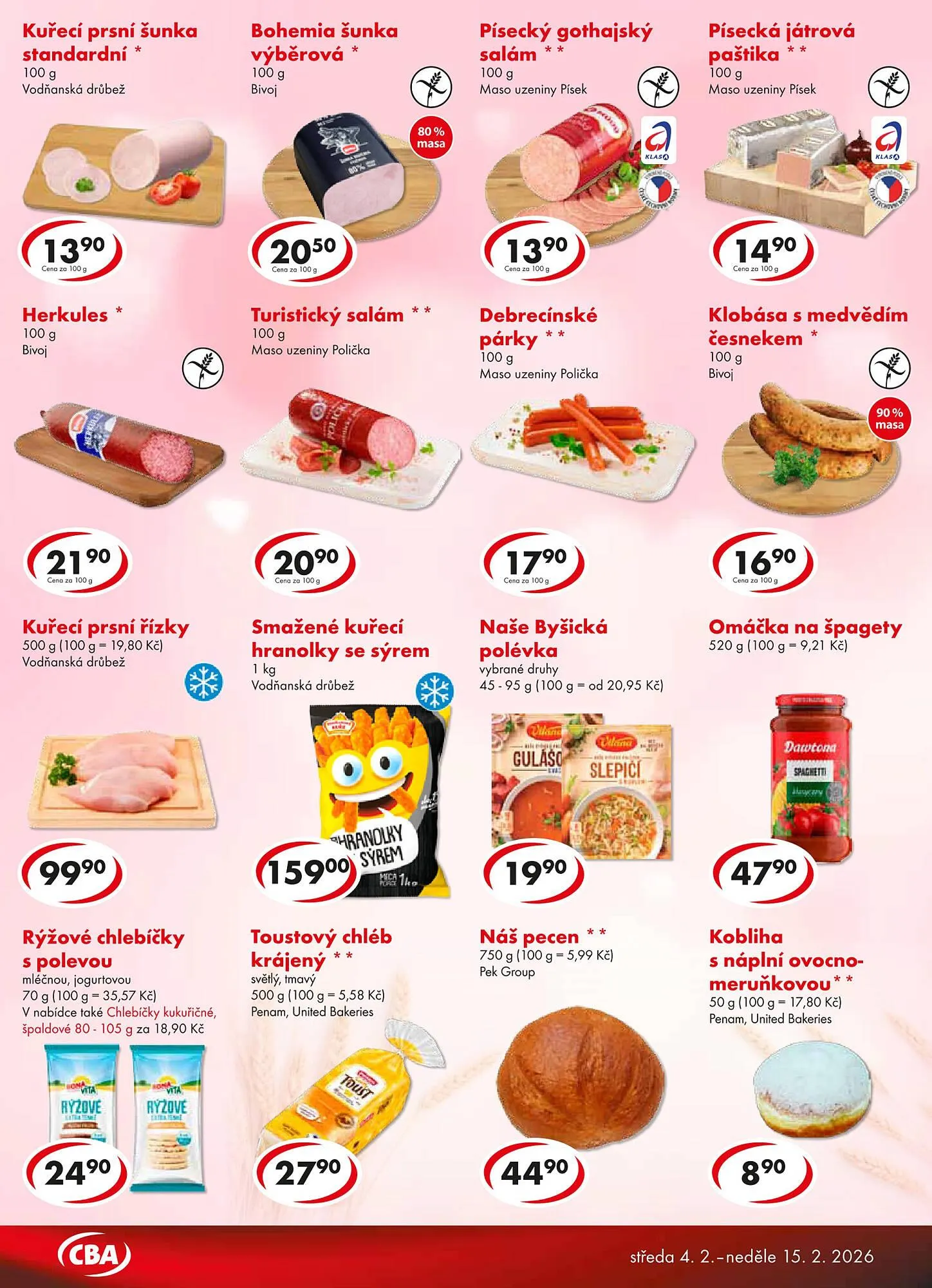 CBA leták - 4. února 15. února 2026 - Page 3