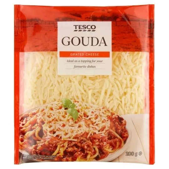 Tesco Gouda syr strúhaný 200 g