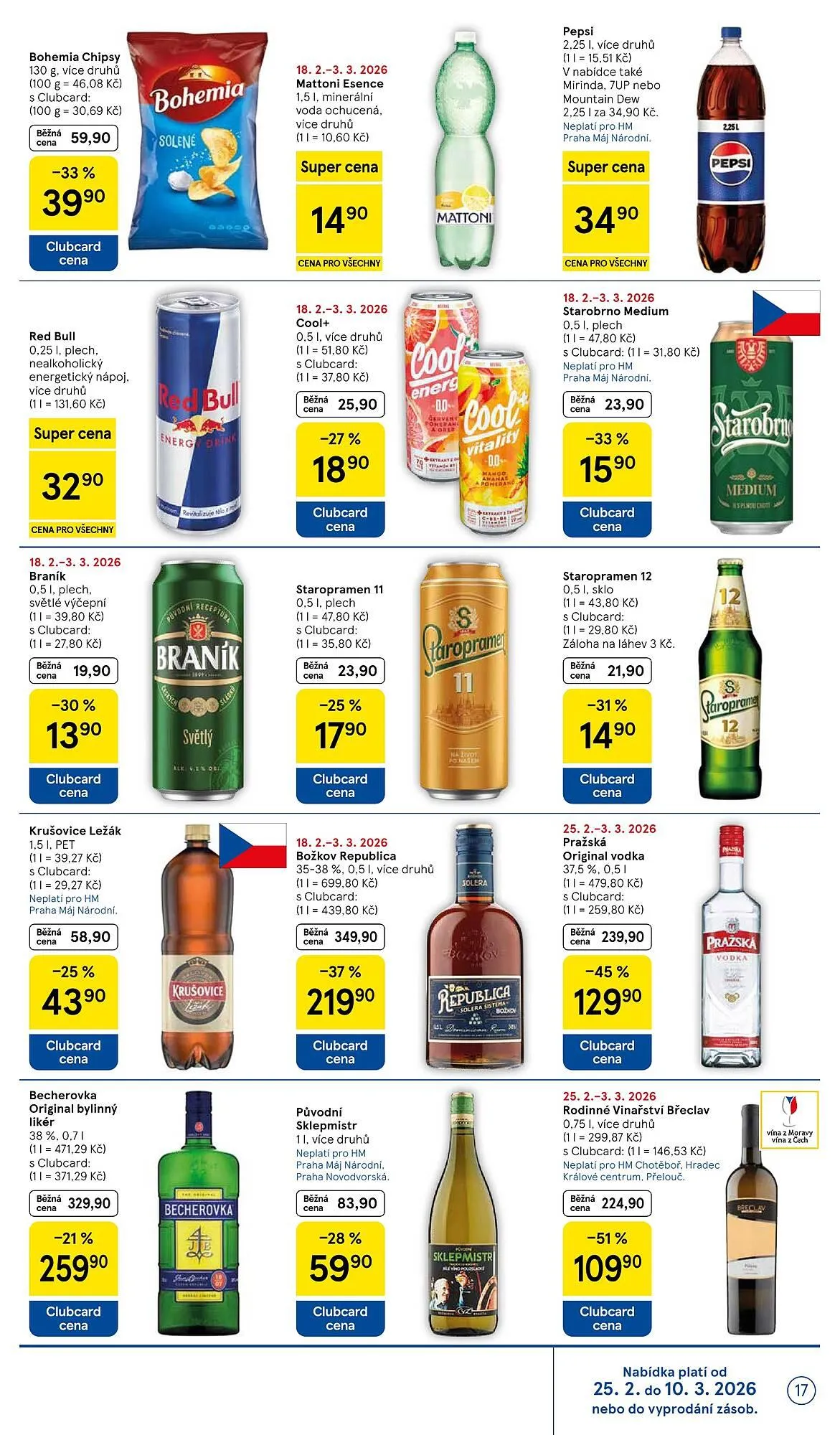 Tesco leták - 25. února 3. března 2026 - Page 17