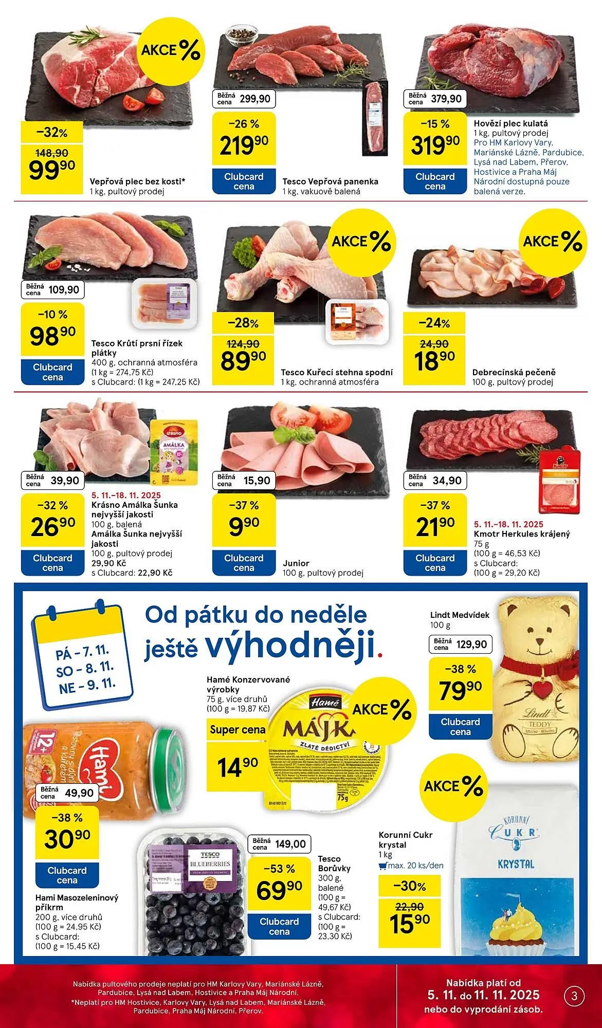 Tesco leták - 5. listopadu 11. listopadu 2025 - Page 3