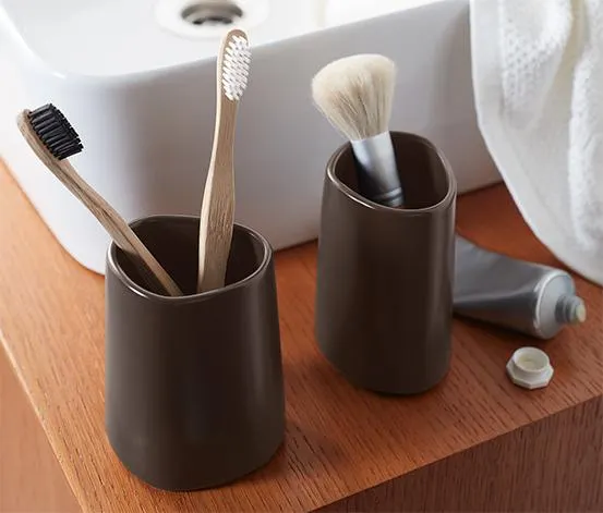 Kelímky na zubní kartáčky, 2 ks