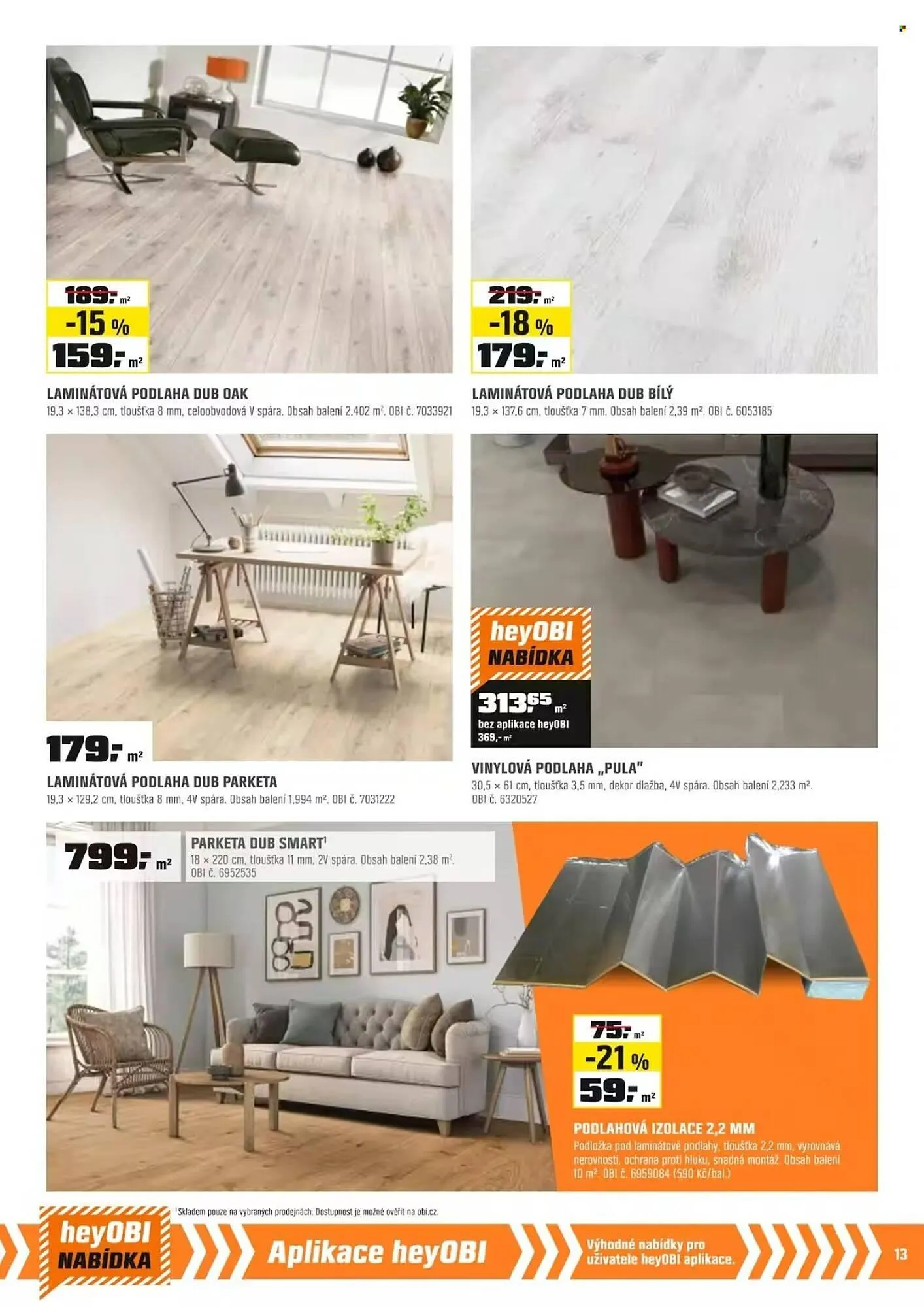 OBI leták - 1. listopadu 30. listopadu 2025 - Page 13
