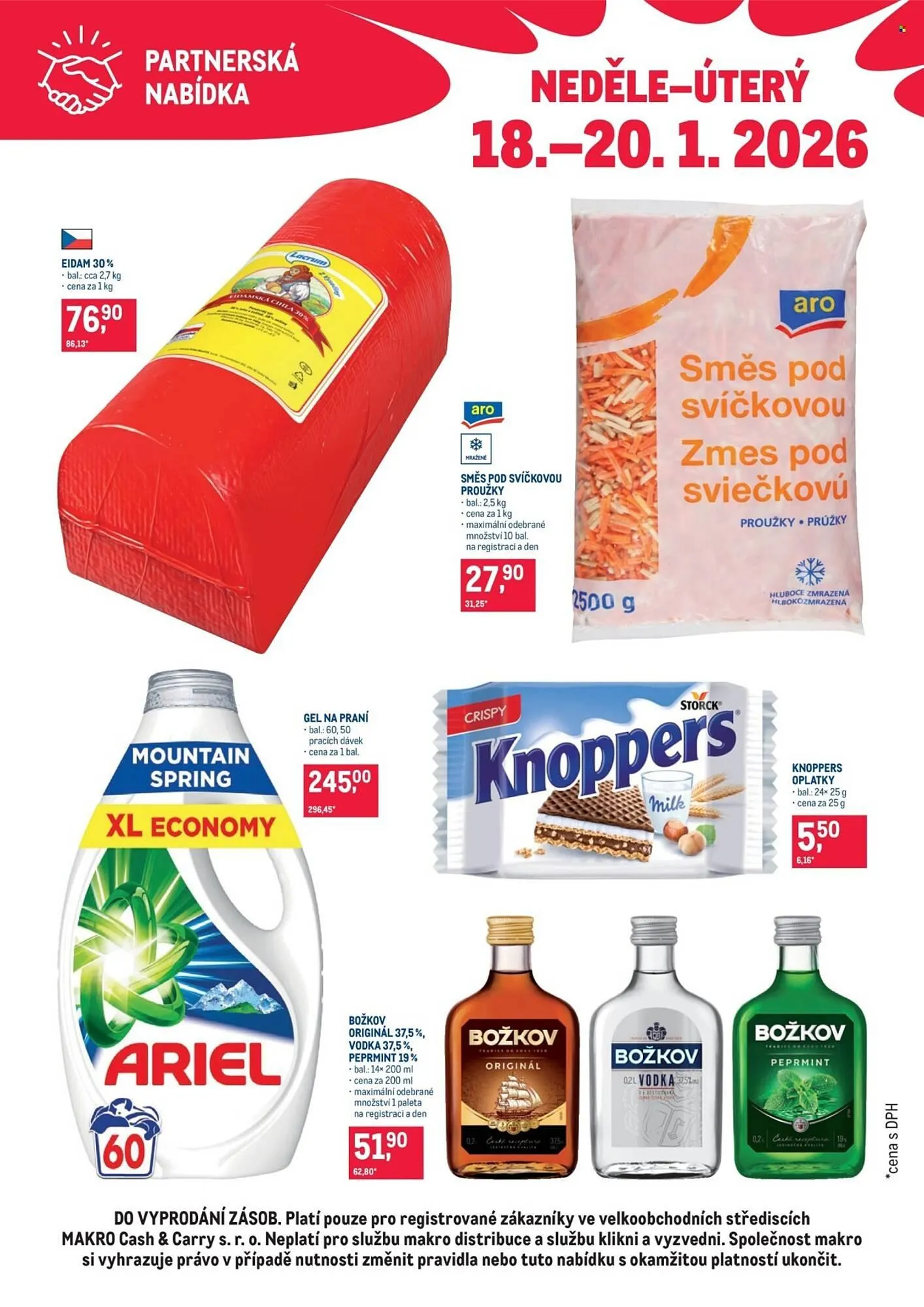 Makro leták - 18. ledna 20. ledna 2026 - Page 1