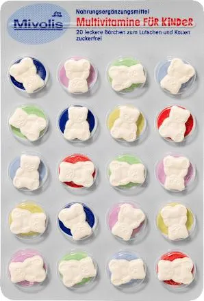 multivitamíny pro děti 20ks, 14 g
