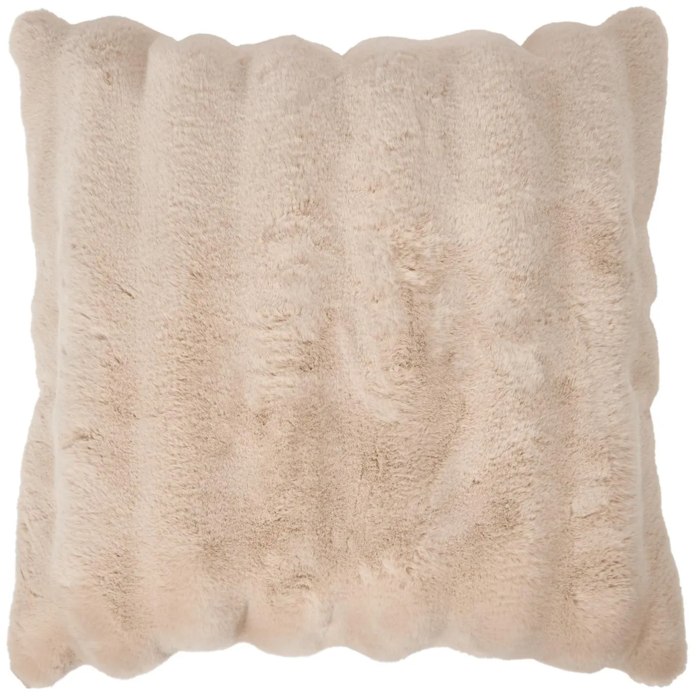 Cuscino in pelliccia sintetica