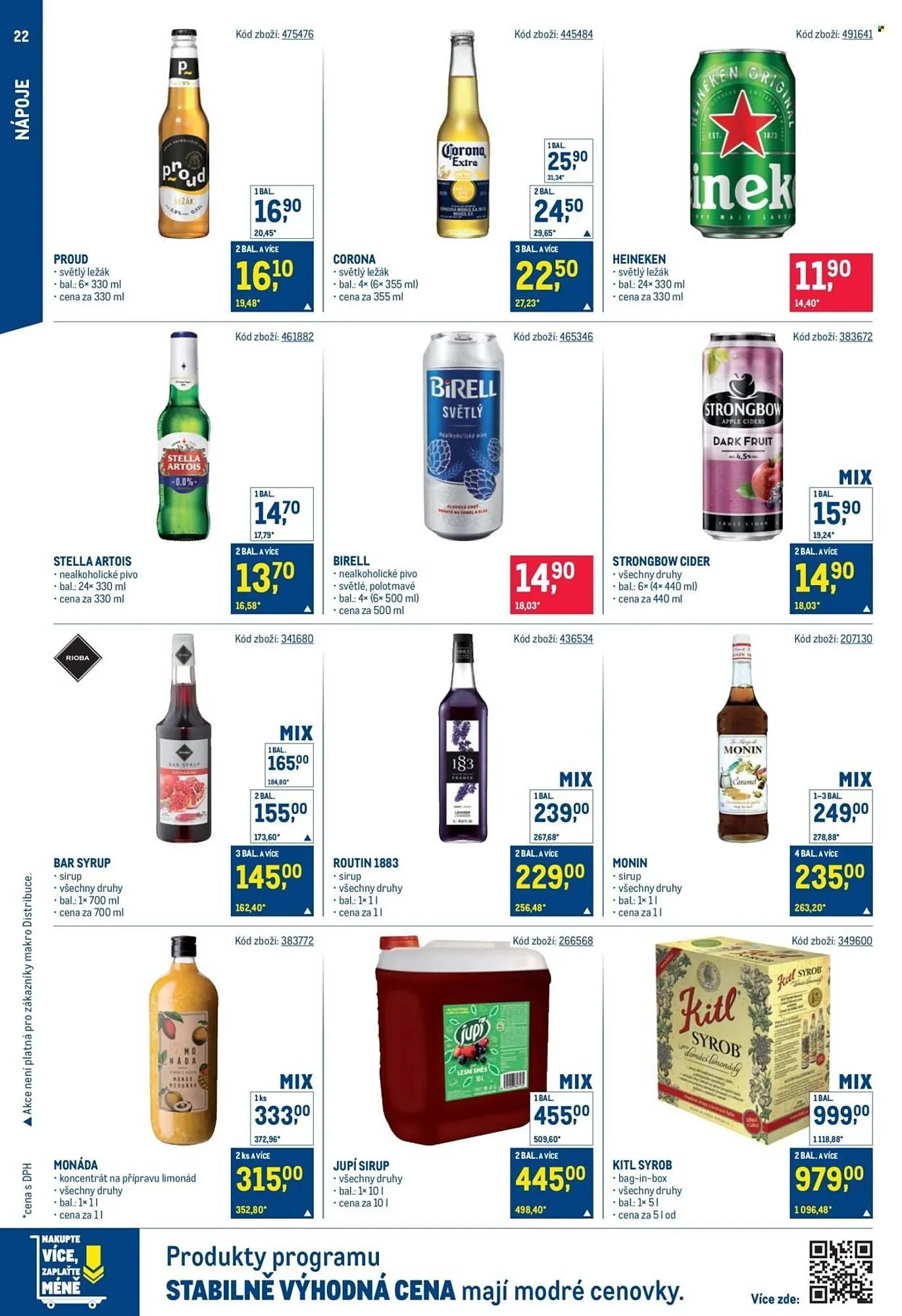 Makro leták - 5. listopadu 31. prosince 2025 - Page 22