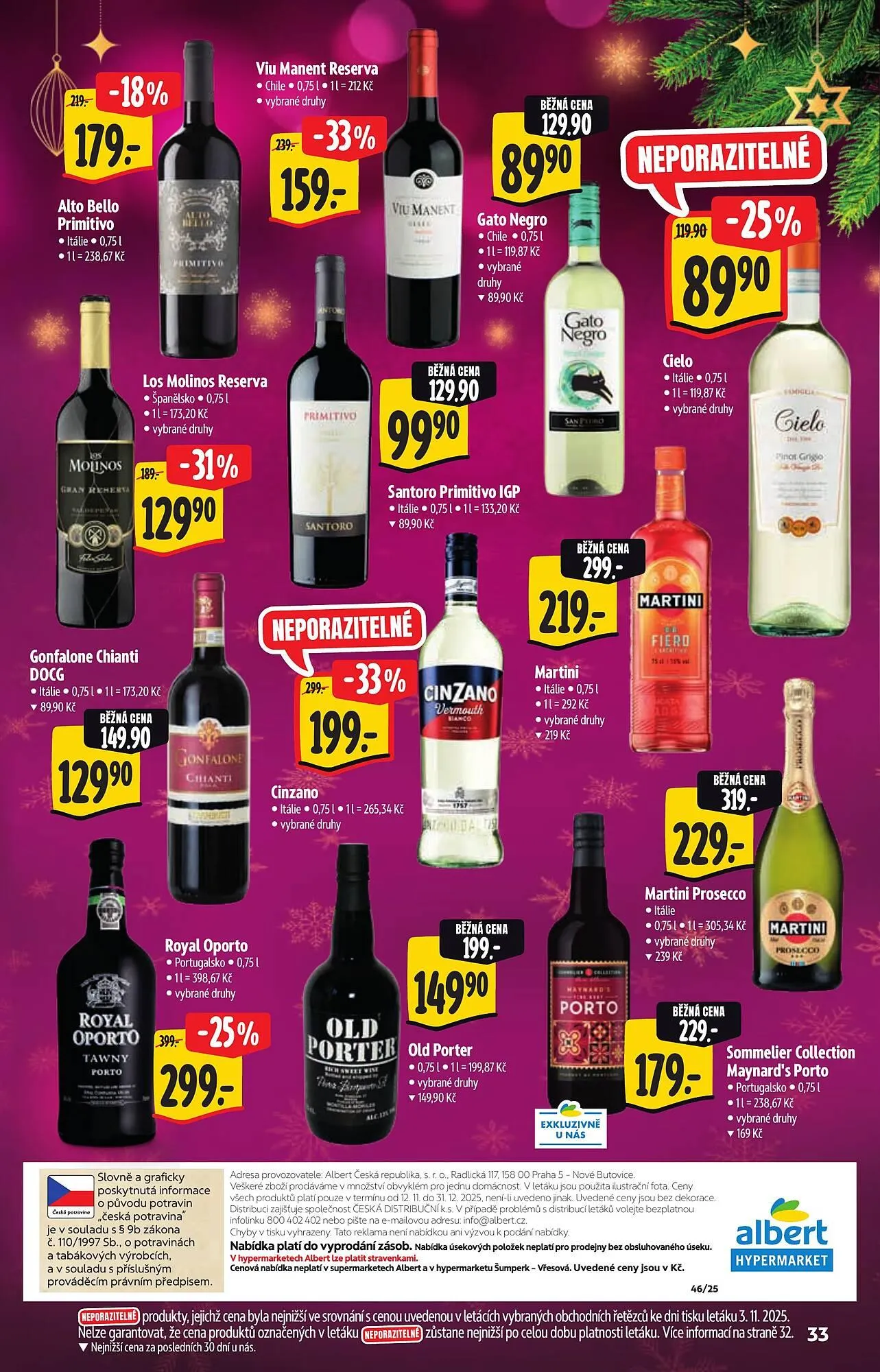 Albert leták - 12. listopadu 31. prosince 2025 - Page 33