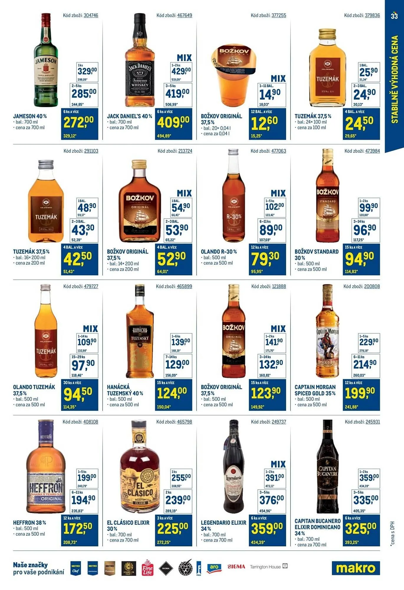 Makro leták - 24. září 18. listopadu 2025 - Page 33
