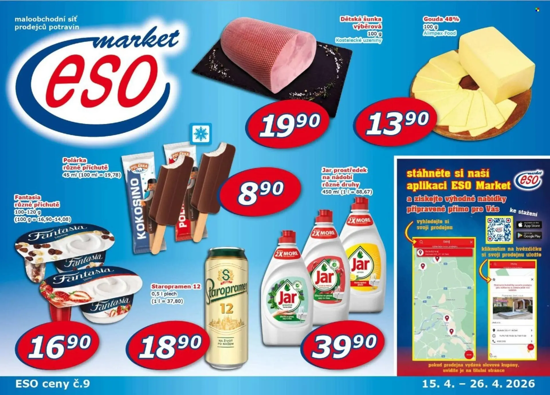 ESO MARKET leták - 15. dubna 26. dubna 2026 - Page 1