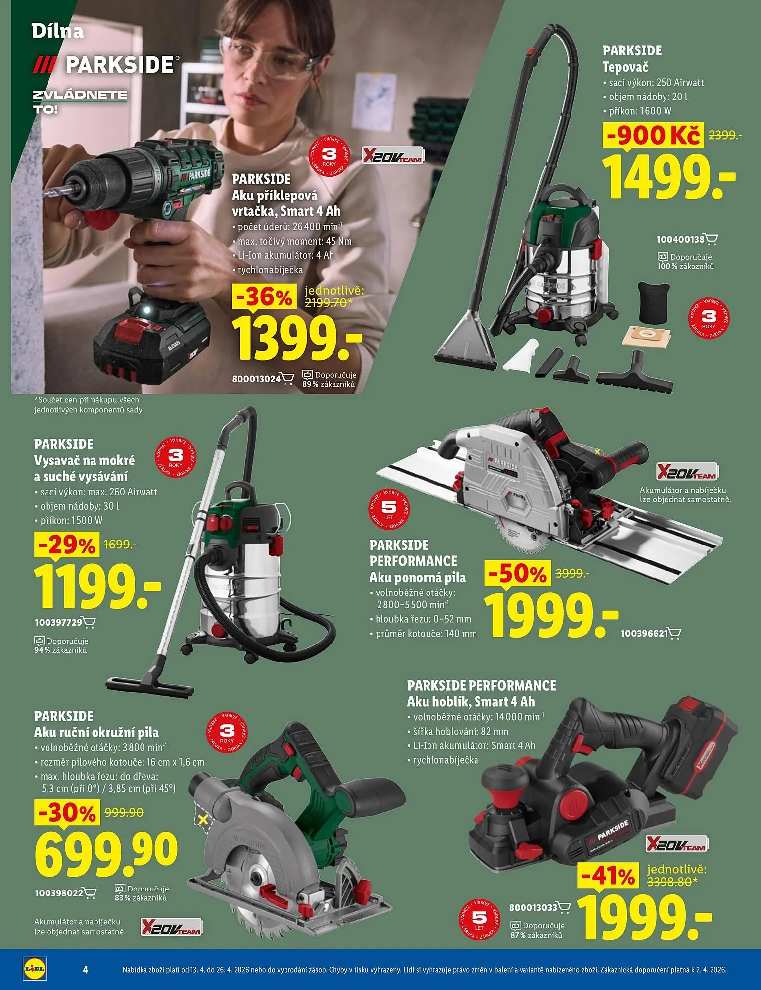 Lidl leták - 13. dubna 26. dubna 2026 - Page 4