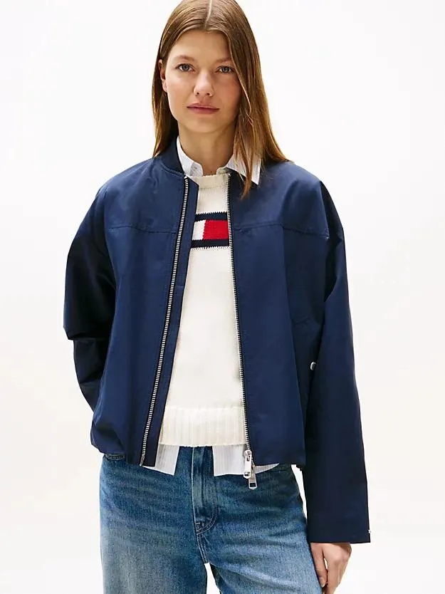 Water Repellent Bomber Jacket