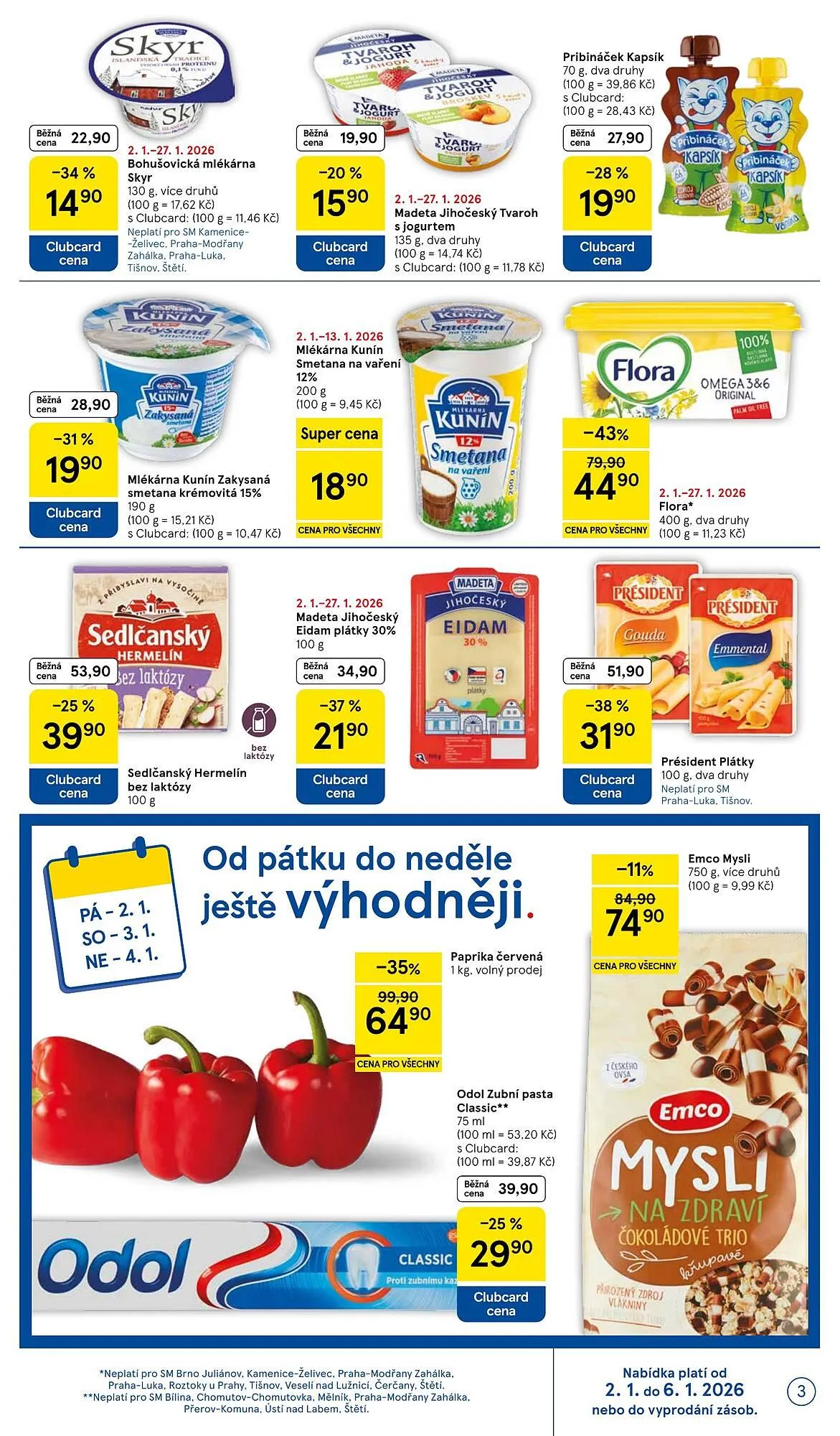 Tesco leták - 2. ledna 6. ledna 2026 - Page 3