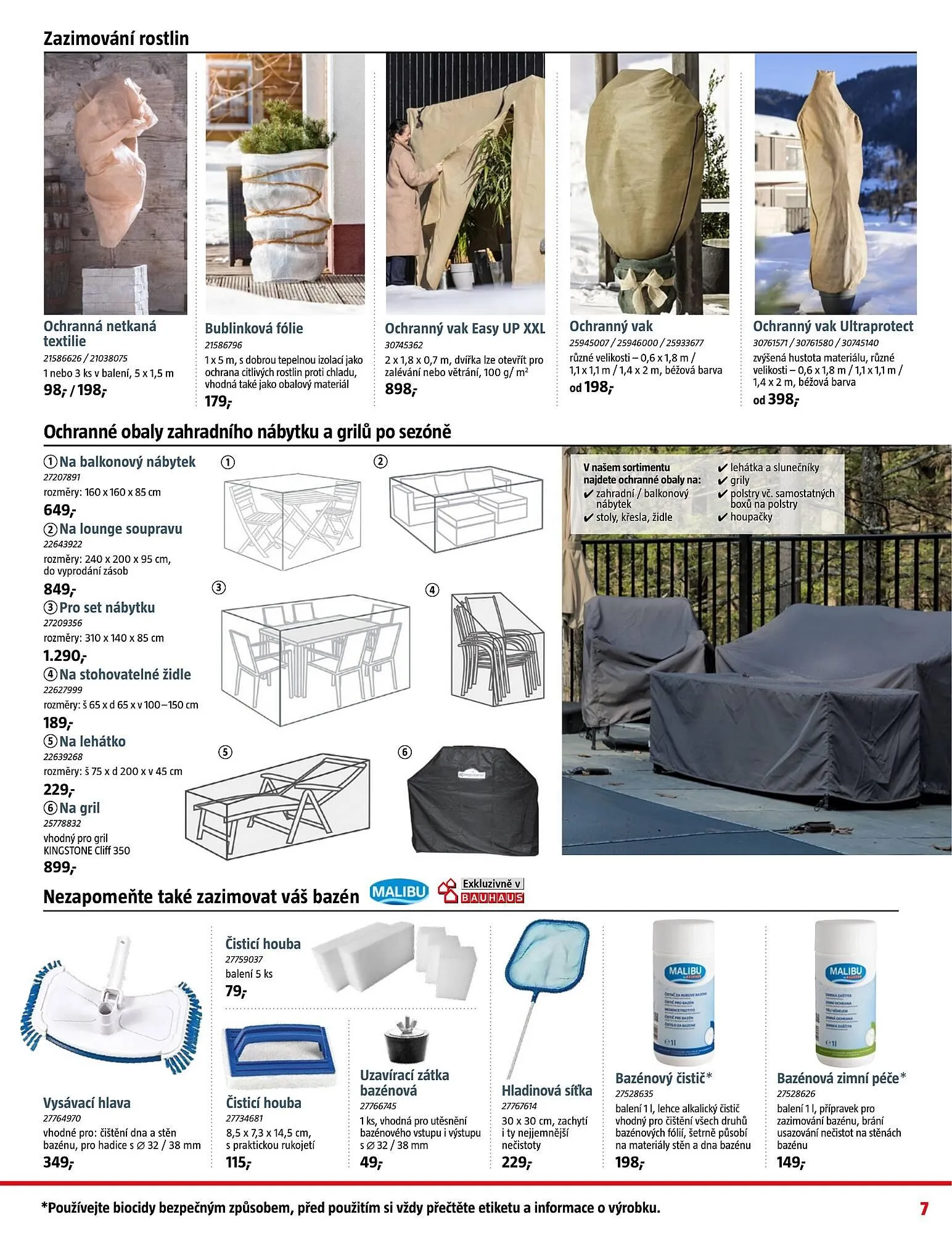 Bauhaus leták - 3. října 30. října 2025 - Page 7