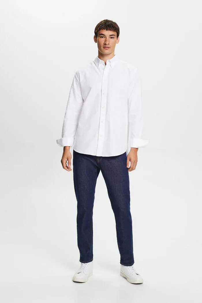 Cotton-Poplin Button Down Shirt