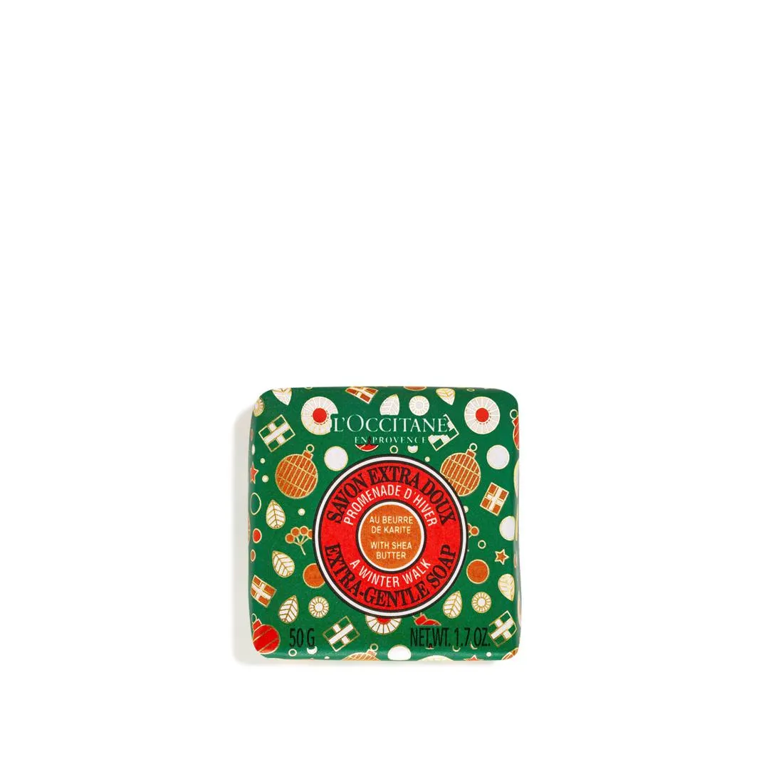 Mýdlo Bambucké máslo Zimní procházka