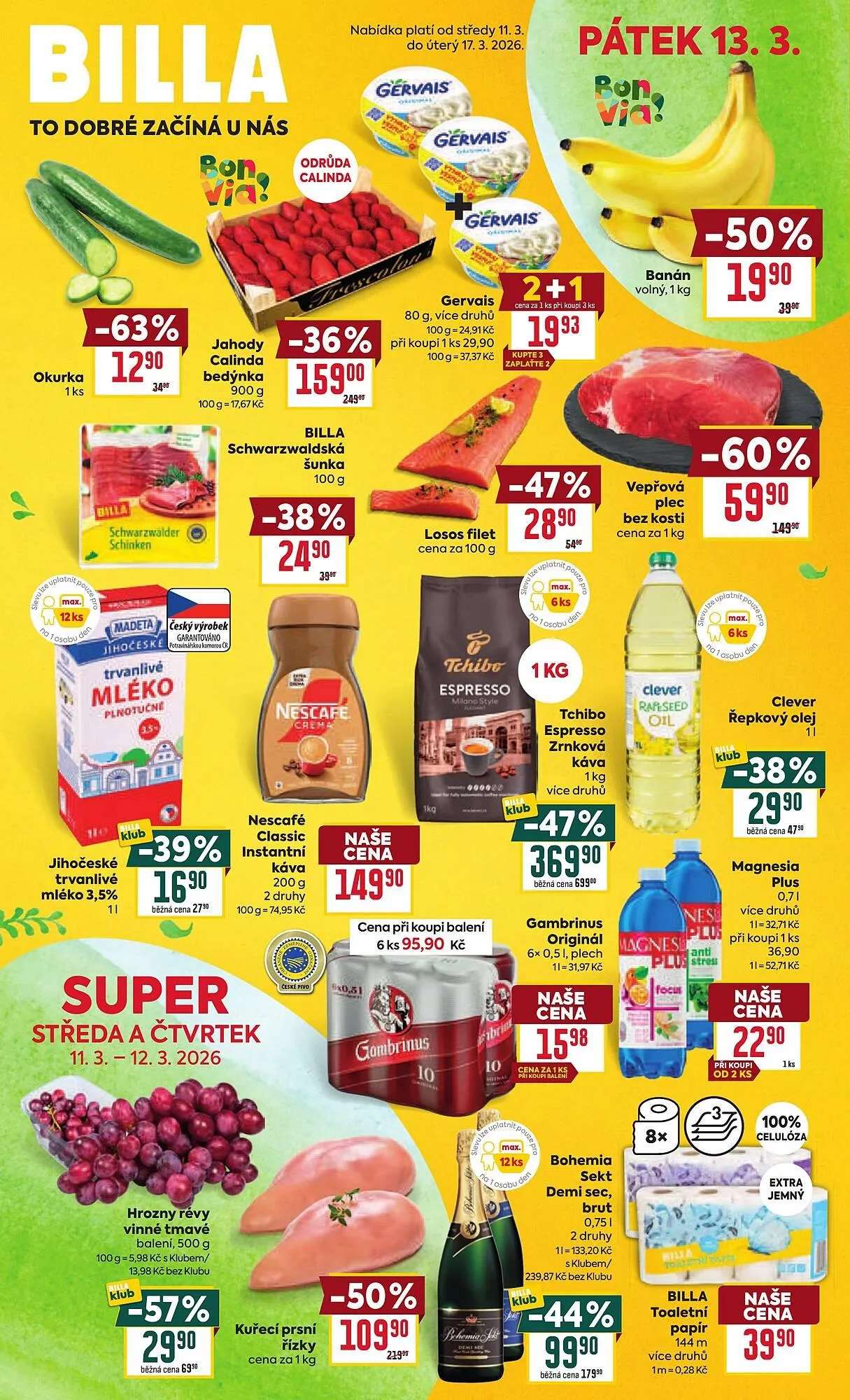 Billa leták - 1