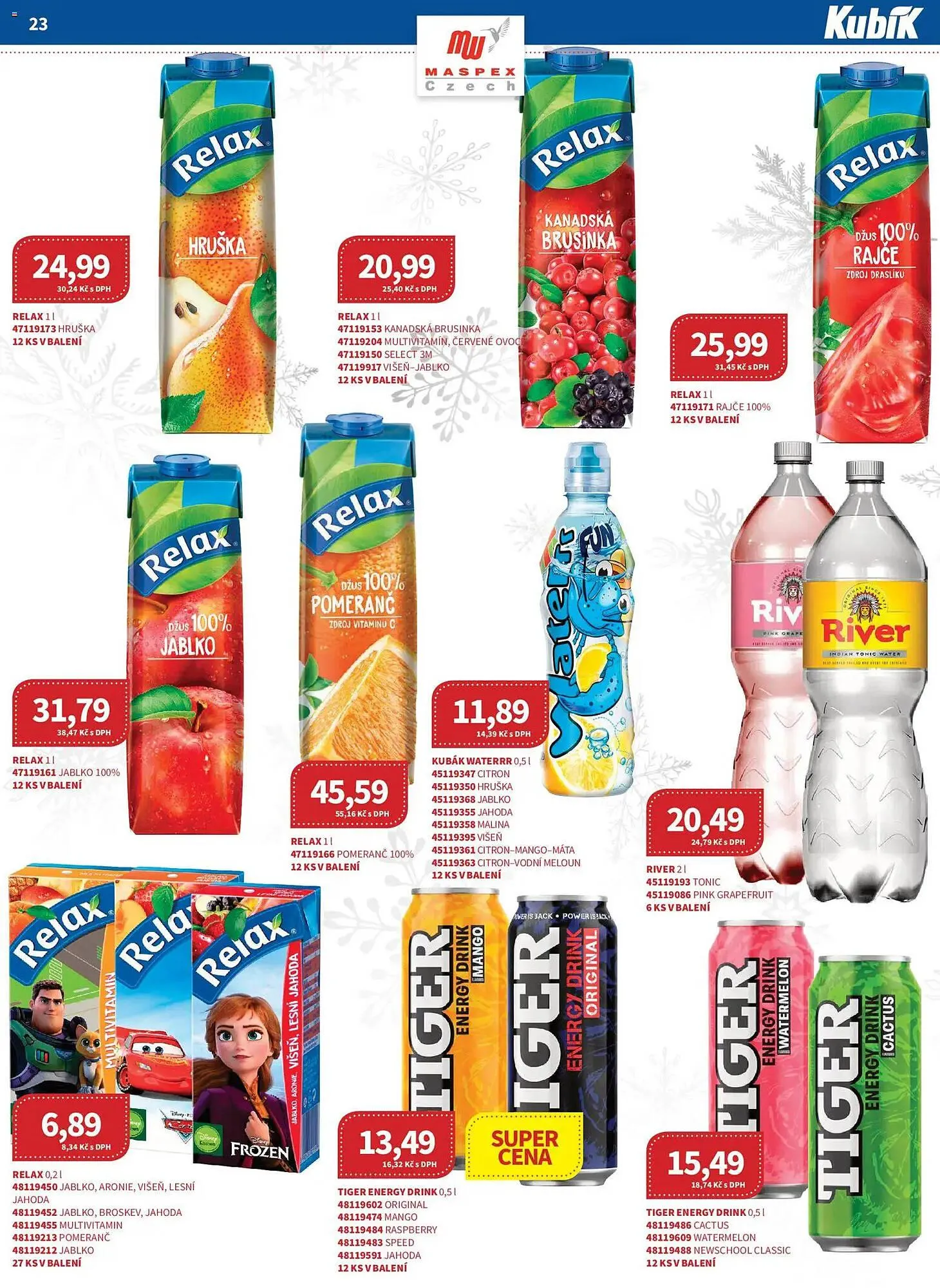 Kubík potraviny leták - 1. prosince 31. prosince 2025 - Page 23