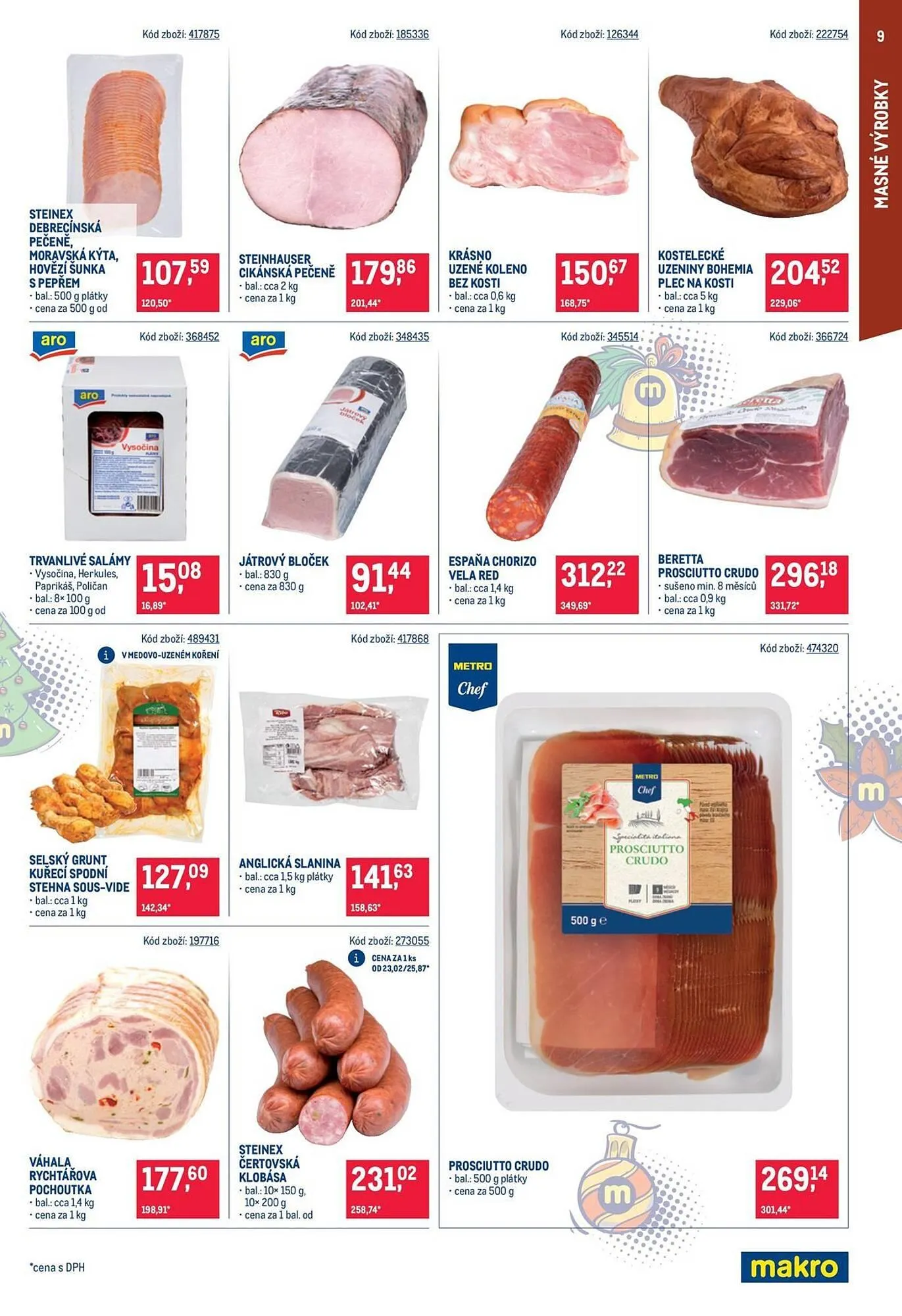 Makro leták - 16. prosince 30. prosince 2025 - Page 9