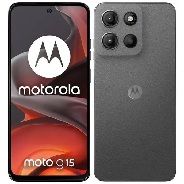 Mobilní telefon Motorola Moto G15 8 GB / 512 GB (PB6E0030RO) šedý
