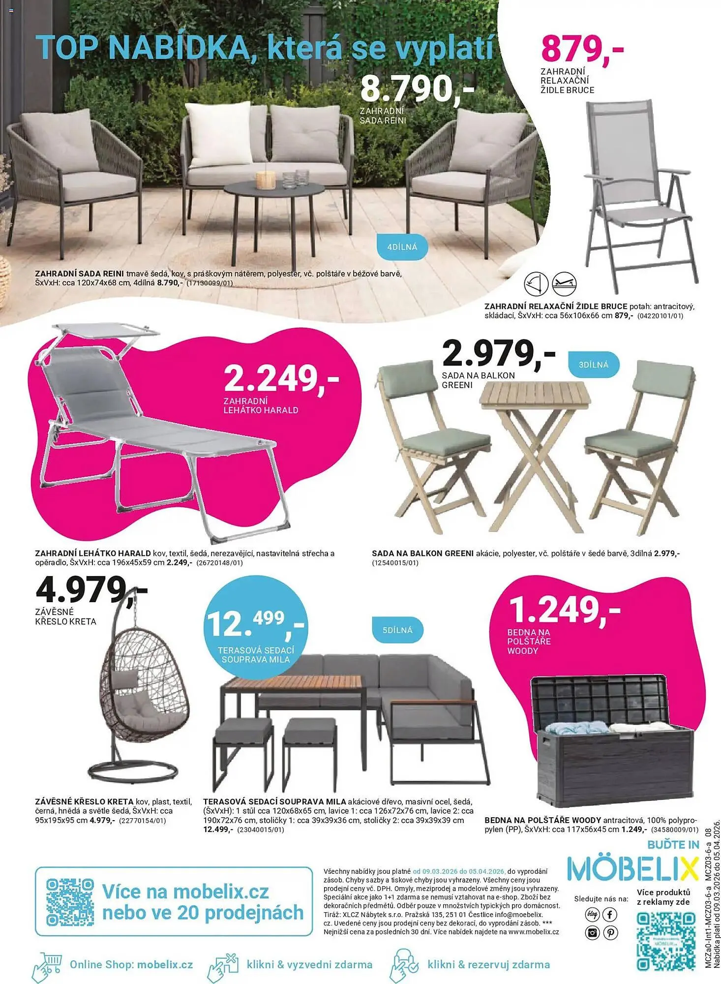 Möbelix leták - 9. března 5. dubna 2026 - Page 8