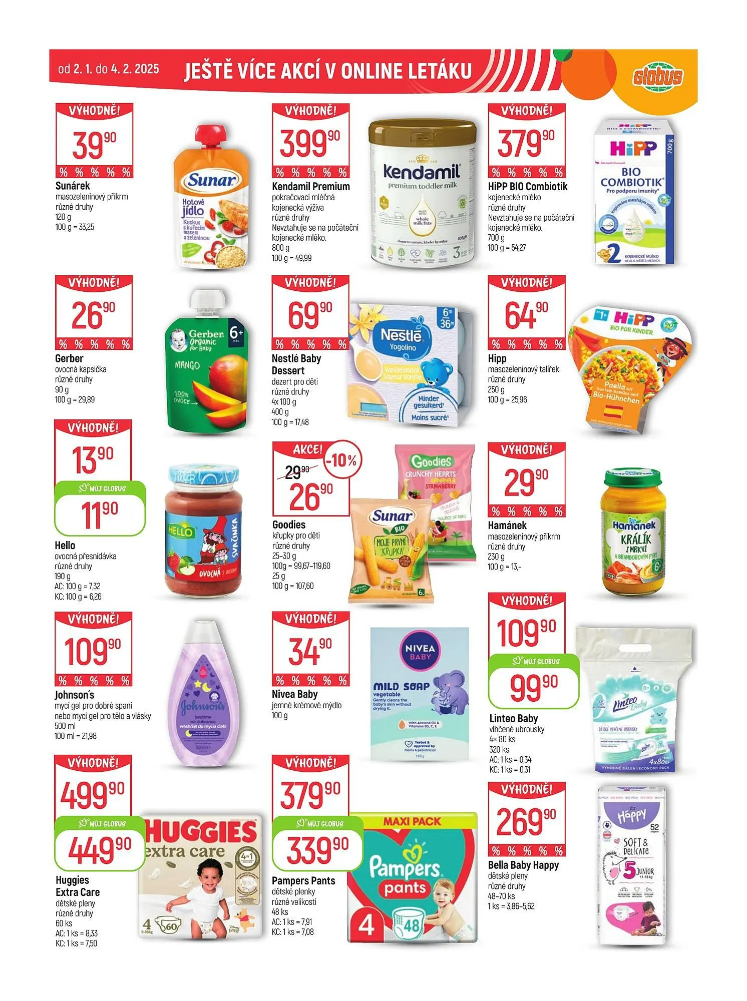 Globus leták - 8. ledna 14. ledna 2025 - Page 30
