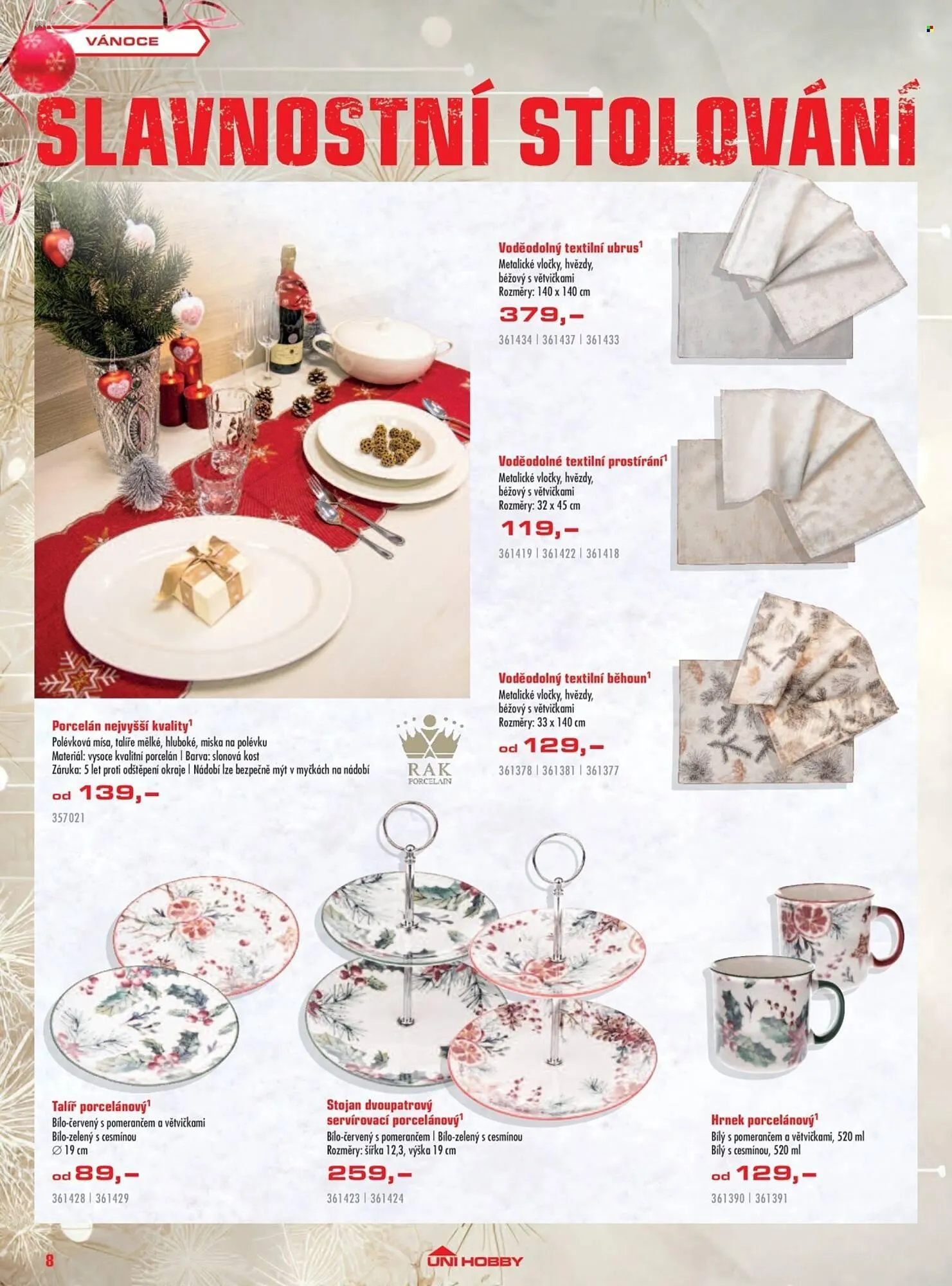 Uni Hobby leták - 30. října 23. listopadu 2025 - Page 8