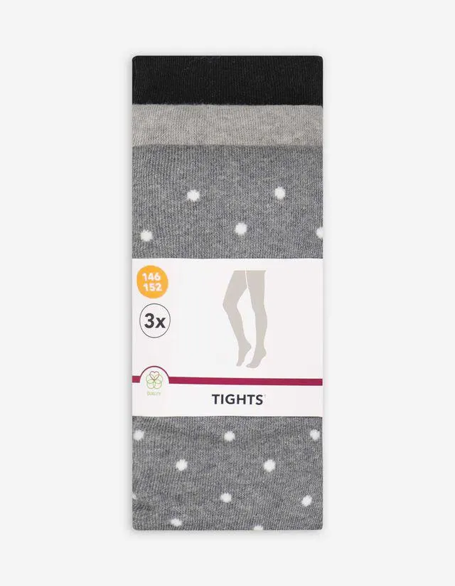 Punčochové kalhoty - 3 ks v balení