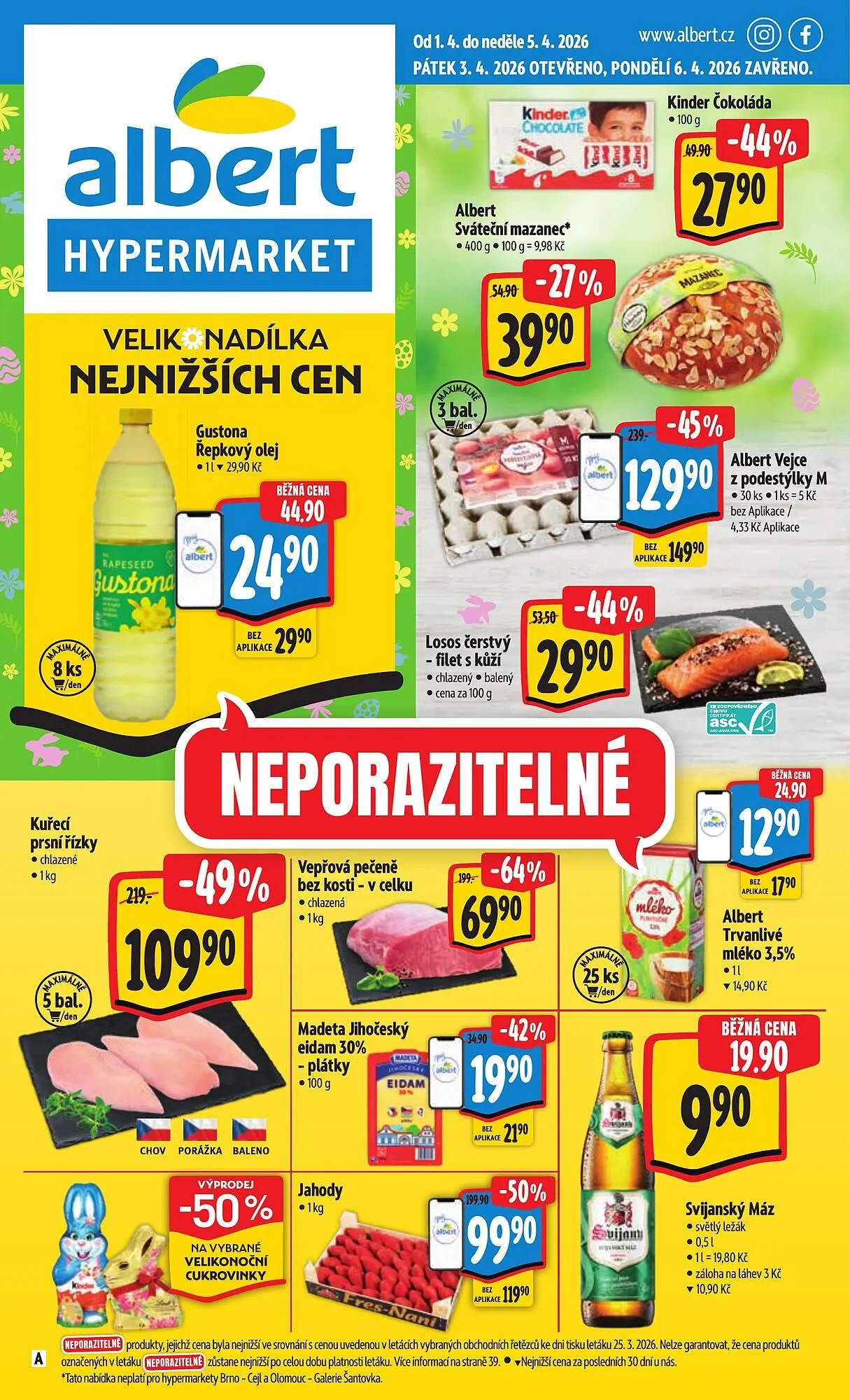 Albert leták - 1. dubna 5. dubna 2026 - Page 1