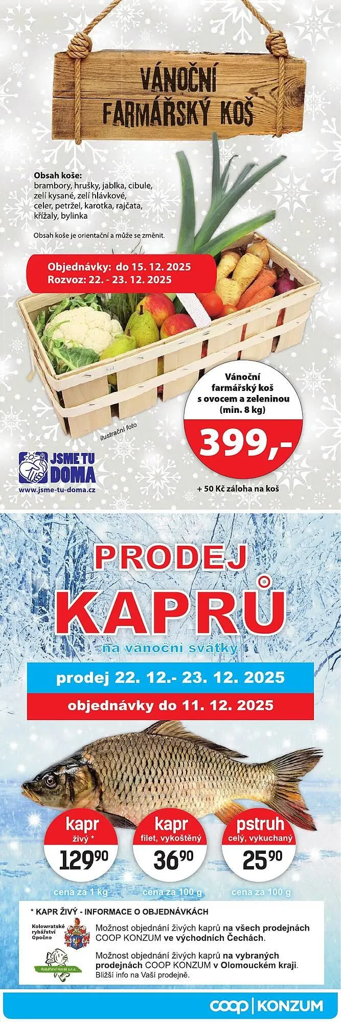 Konzum leták - 26. listopadu 9. prosince 2025 - Page 3