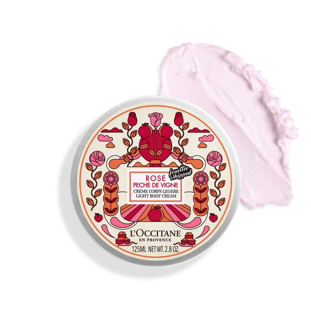 Crema de corp lejera Rose Vine Peach