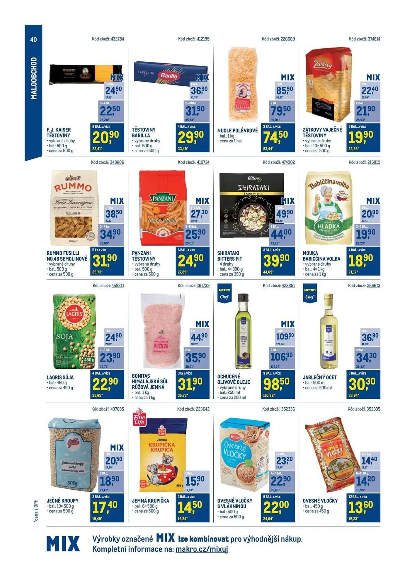 Makro leták - 20. listopadu 28. ledna 2025 - Page 40