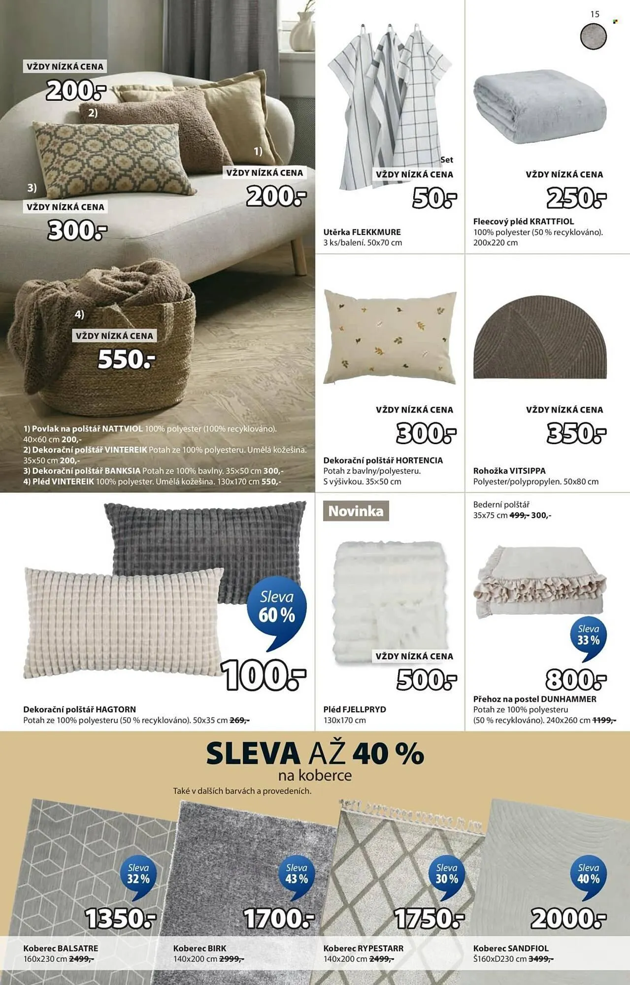 JYSK leták - 4. února 10. března 2026 - Page 15