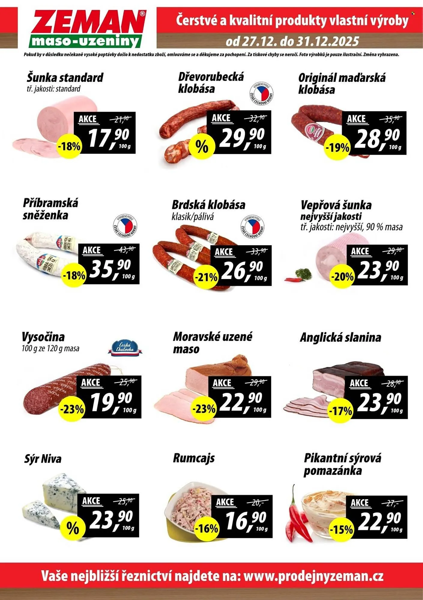 ZEMAN leták - 27. prosince 31. prosince 2025 - Page 2
