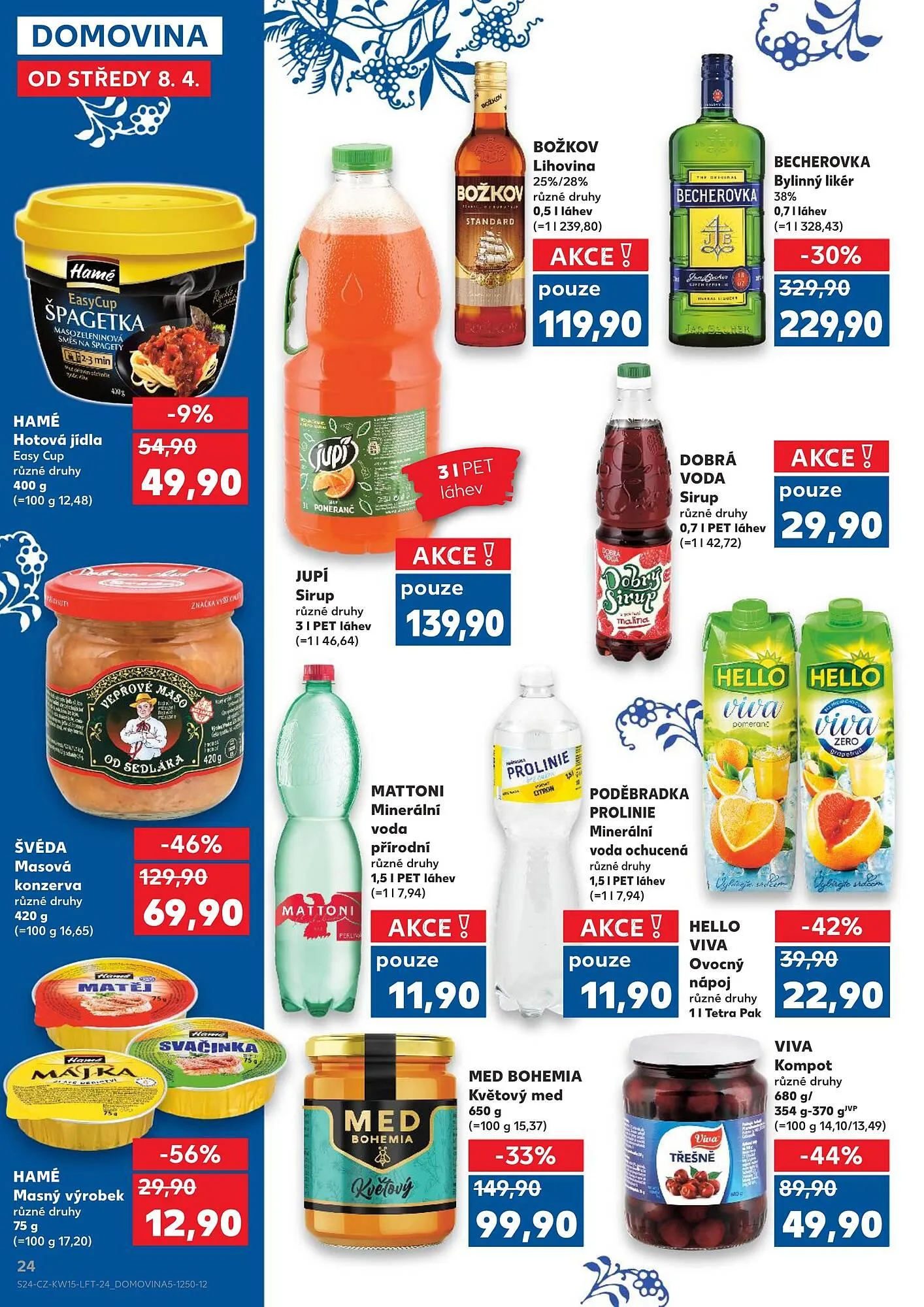 Kaufland leták - 8. dubna 14. dubna 2026 - Page 24