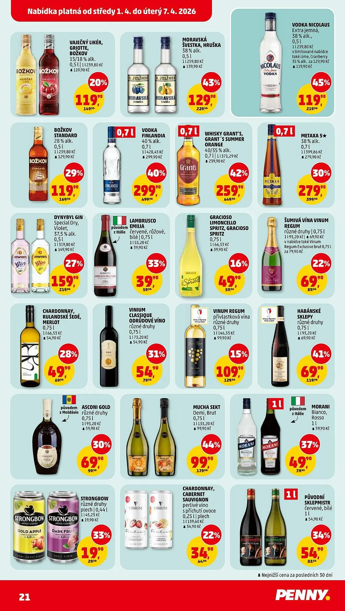 Penny Market leták - 1. dubna 7. dubna 2026 - Page 21