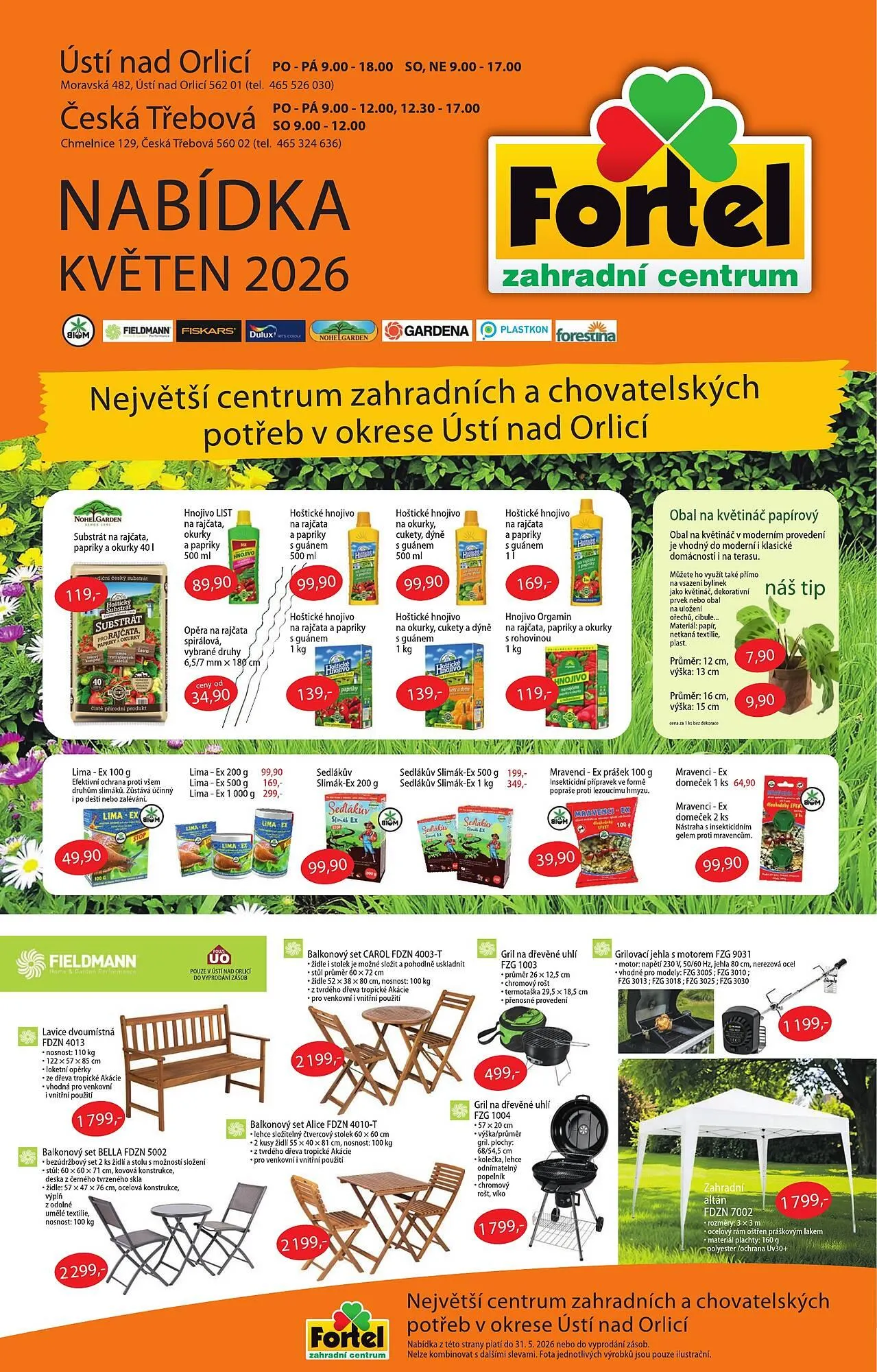 Konzum leták - 1. května 31. května 2026 - Page 1
