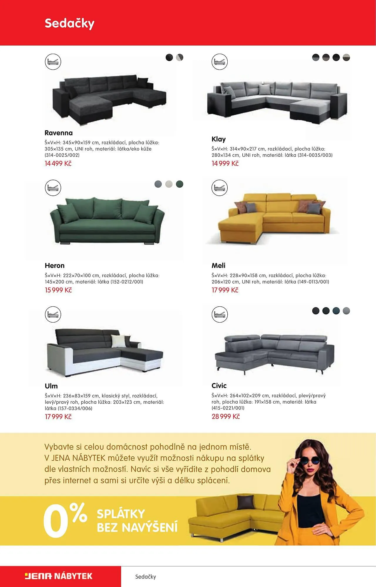 Jena Nábytek leták - 1. září 30. září 2023 - Page 6